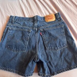Levi's Classic Blue Jean Shorts